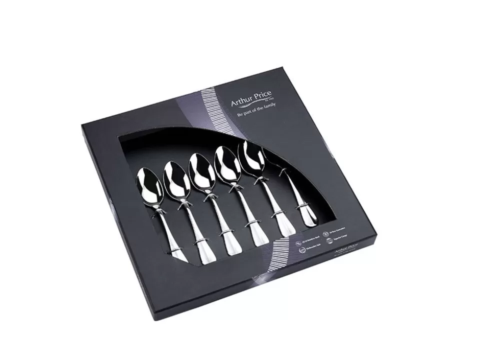 Arthur Price Baguette*Everyday Classic Baguette Box Of 6 Teaspoons