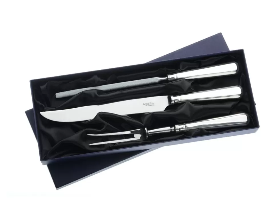 Arthur Price Grecian*Grecian 3 Piece Carving Set Of England