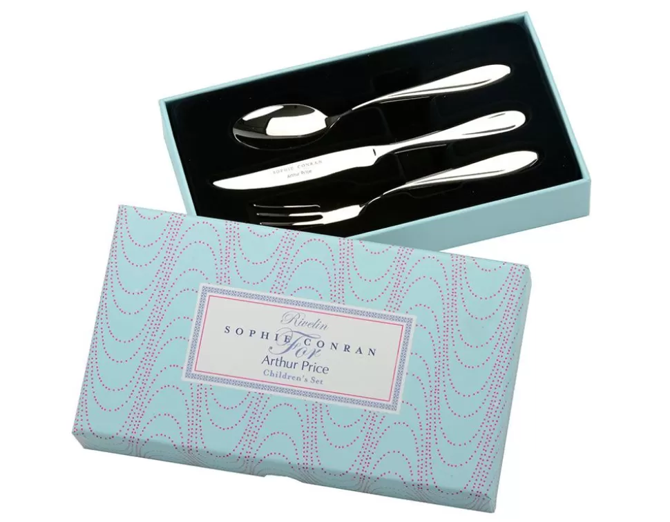 Arthur Price Sophie Conran Cutlery*Sophie Conran Rivelin 3 Piece Child Set